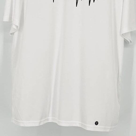RTTB Baseball life heartbeat hydro performance drift shirt White Size XL - Picture 3 of 11